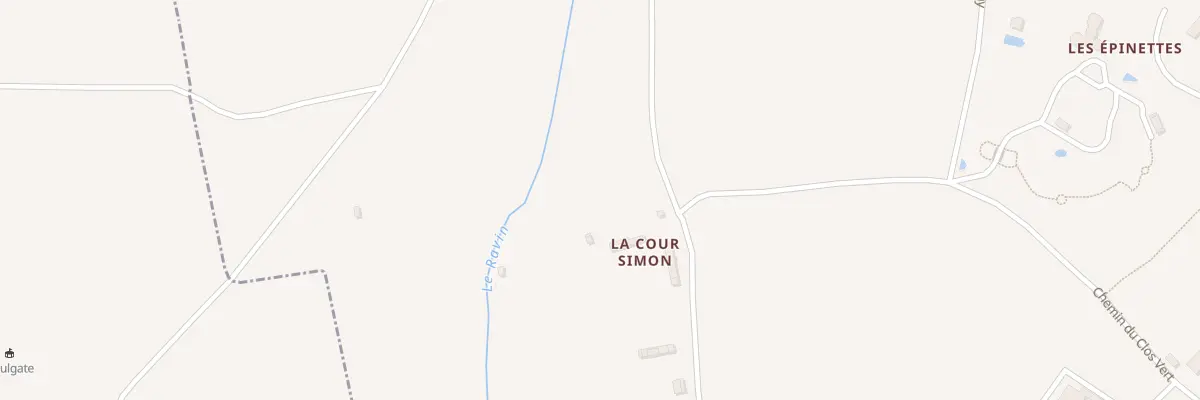 Plan du 860 Che du Car de la Perrotte à Tourgéville
