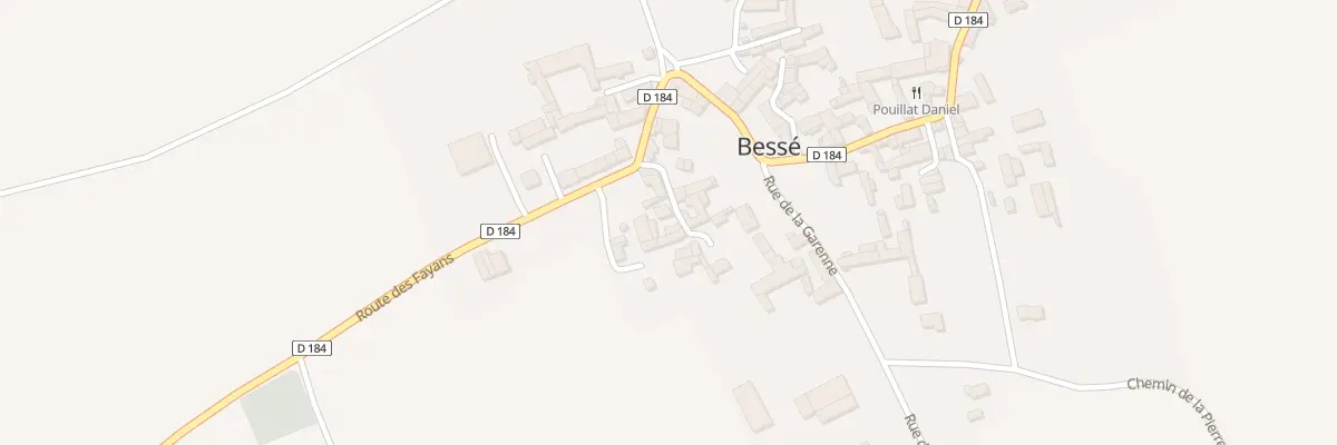 Plan du 4 Imp du Puits à Bessé