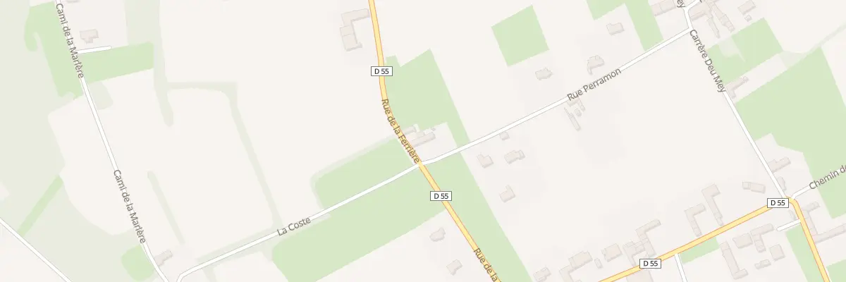 Plan du 1 Rue Perramon à Lafitole