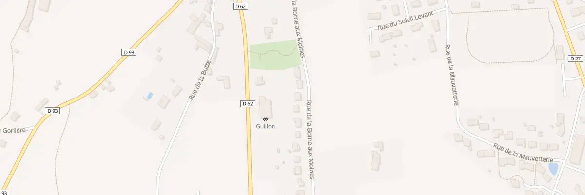 Plan du 32 Rue de la Borne aux Moines à Latillé