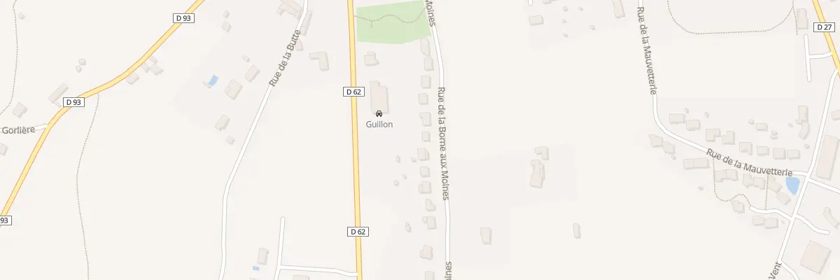 Plan du 38 Rue de la Borne aux Moines à Latillé