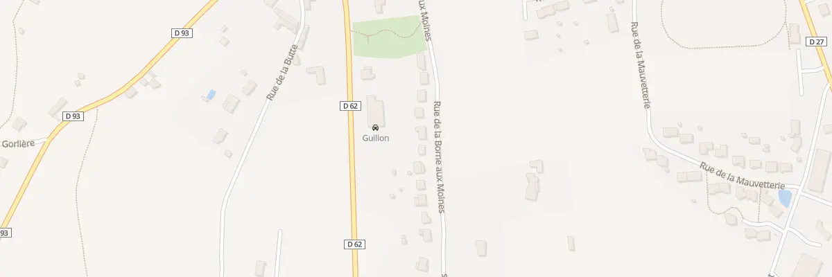 Plan du 36 Rue de la Borne aux Moines à Latillé