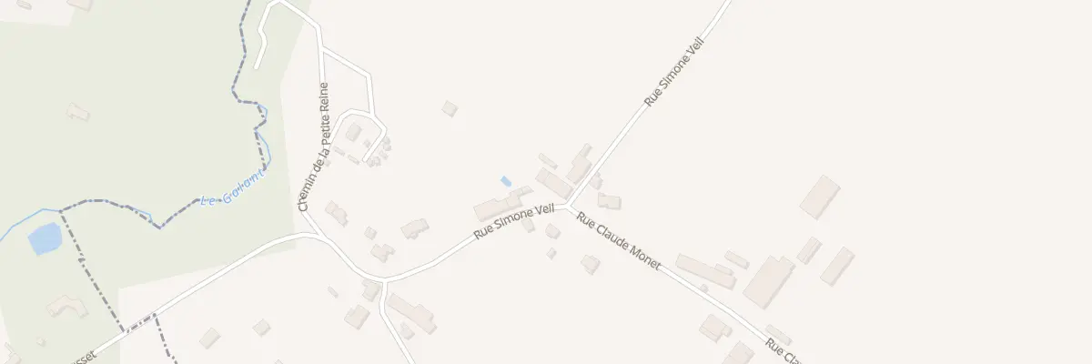 Plan du 30 Rue Simone Veil à Ménesplet