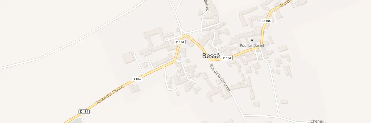Plan du 3 Imp du Puits à Bessé
