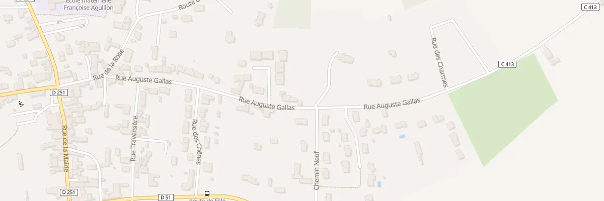 Plan du 29 Rue Auguste Gallas à Roëzé-sur-Sarthe