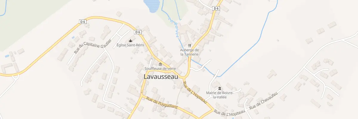 Plan du 6 Rue de l’Eglise à Boivre-la-Vallée