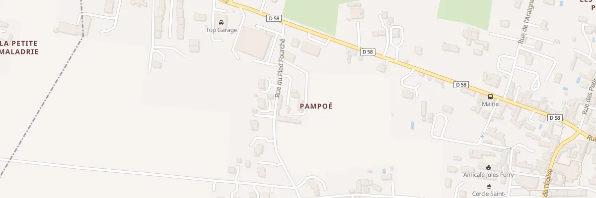 Plan du 5532 Pampoee à Vernoil-le-Fourrier