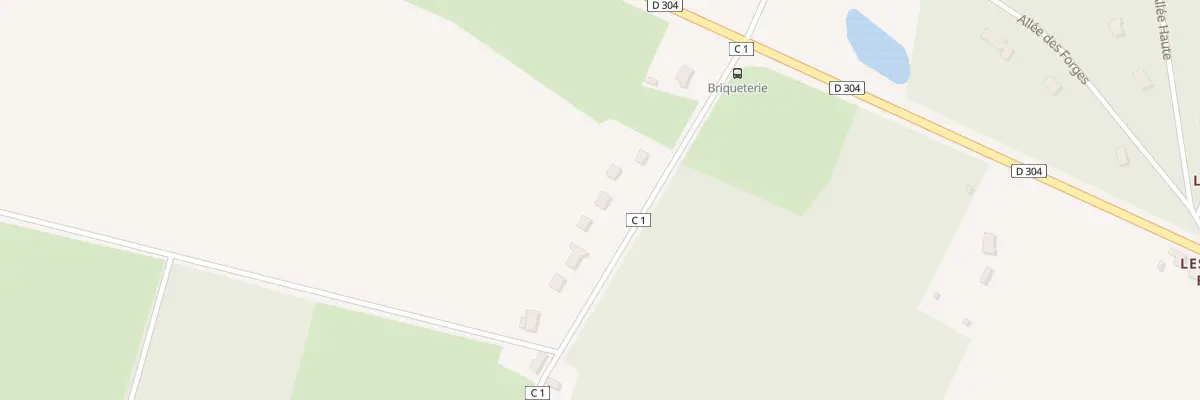 Plan du 9 La Briqueterie à Lavardin
