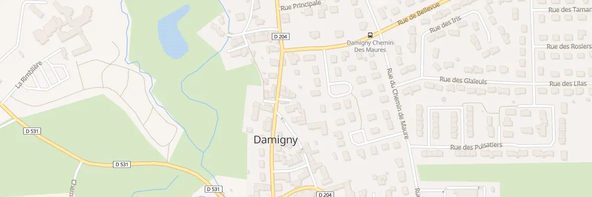 Plan du 7 Imp de la Croisette à Damigny