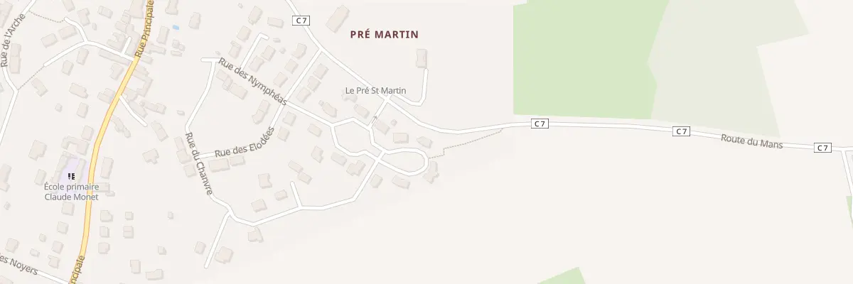 Plan du 11 Rue des Nymphéas à Degré