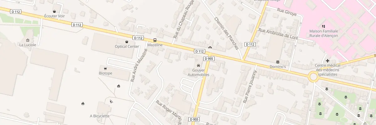 Plan du 127 Rue de Bretagne à Alençon