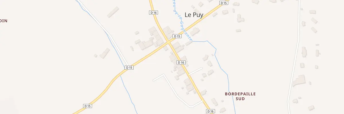 Plan du 27 Bordepaille Sud au Puy