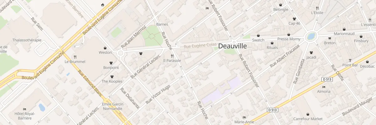 Plan du 116 Rue Victor Hugo à Deauville