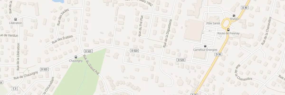 Plan du 39 Rue de Chauvigny à Saint-Germain-du-Corbéis