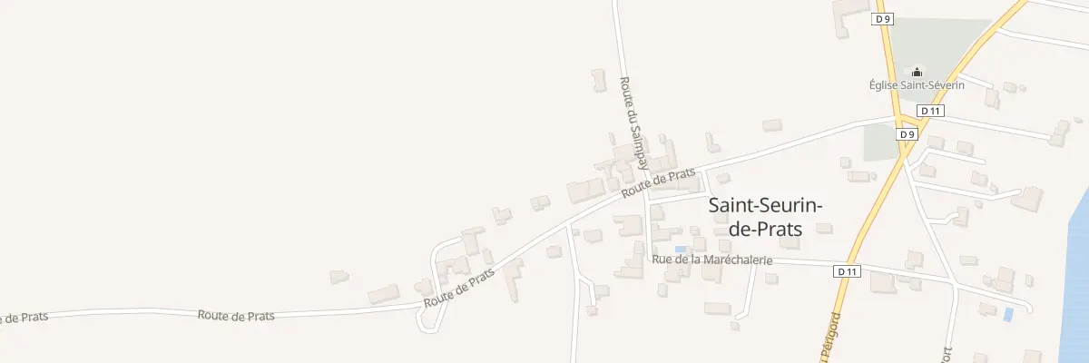 Plan du 20 Rte de Prats à Saint-Seurin-de-Prats