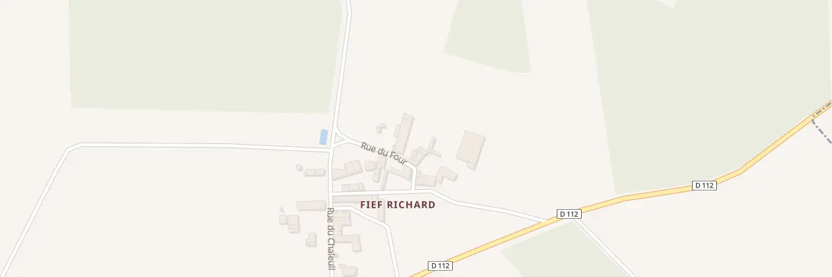 Plan du 1 Rue du Four Fief Richard à Lorigné