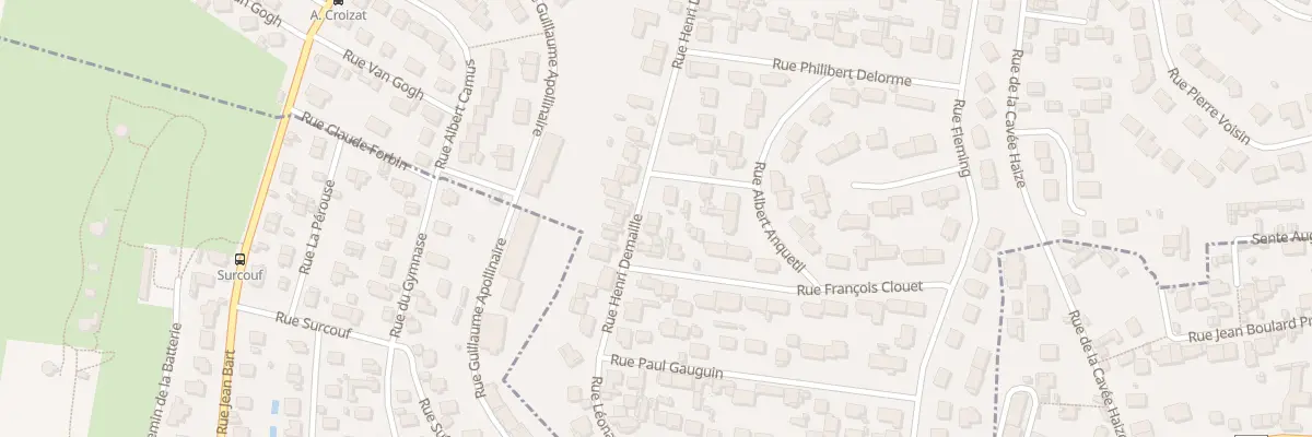 Plan du 20 Rue Henri Demaille au Havre