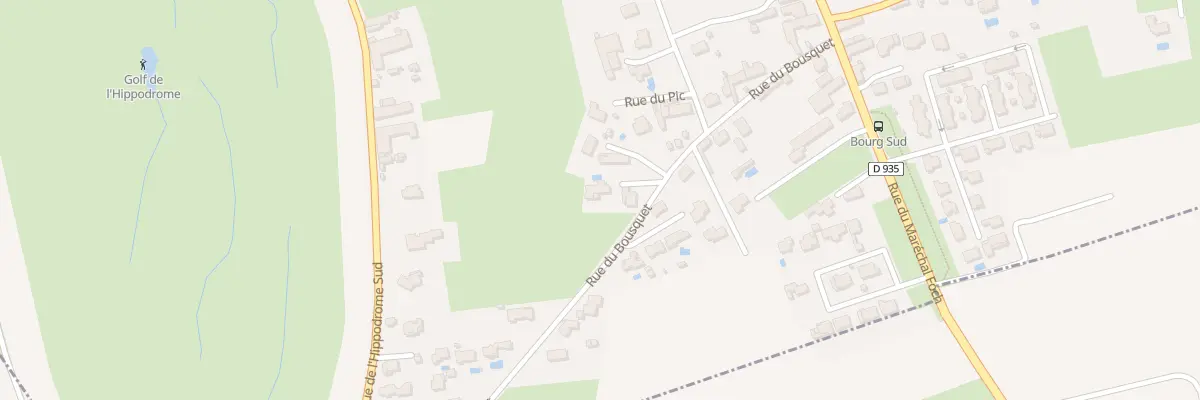Plan du 13B Rue du Bousquet à Laloubère