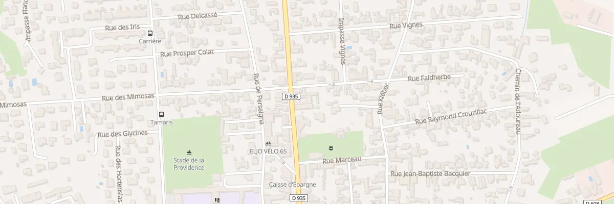 Plan du 44B Av Alsace Lorraine à Tarbes