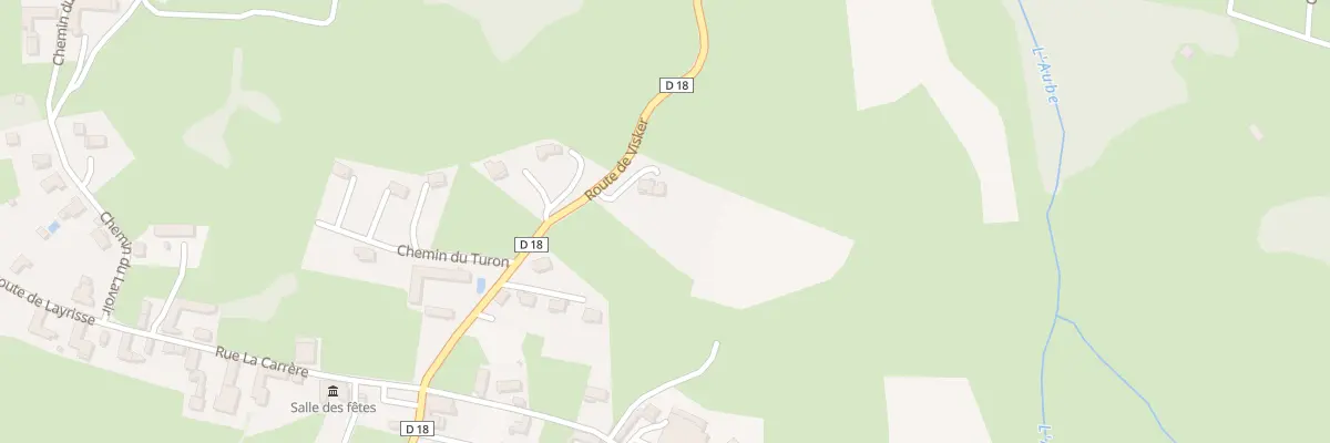 Plan du 18 Rte de Visker à Loucrup