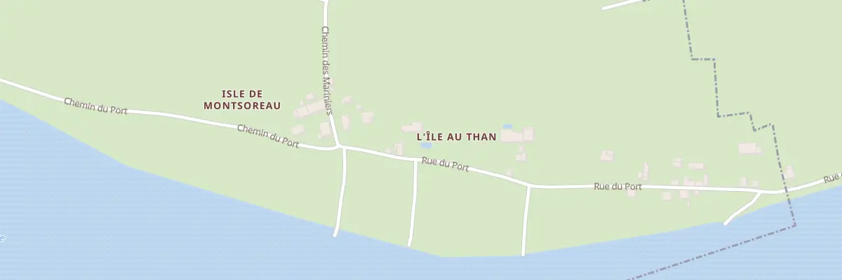 Plan du 11 Rue du Port à Montsoreau