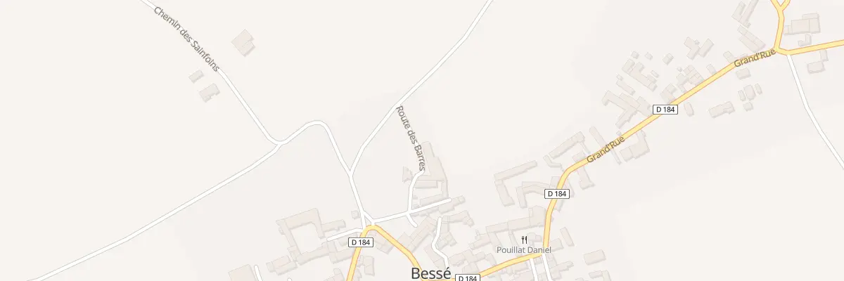 Plan du 5038 Le Bourg à Bessé
