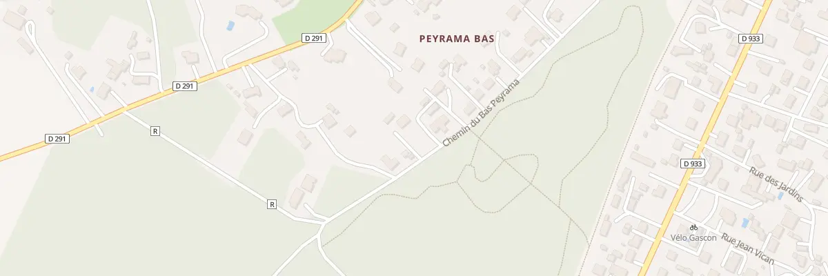 Plan du 6516 Che du Bas Peyrama à Casteljaloux
