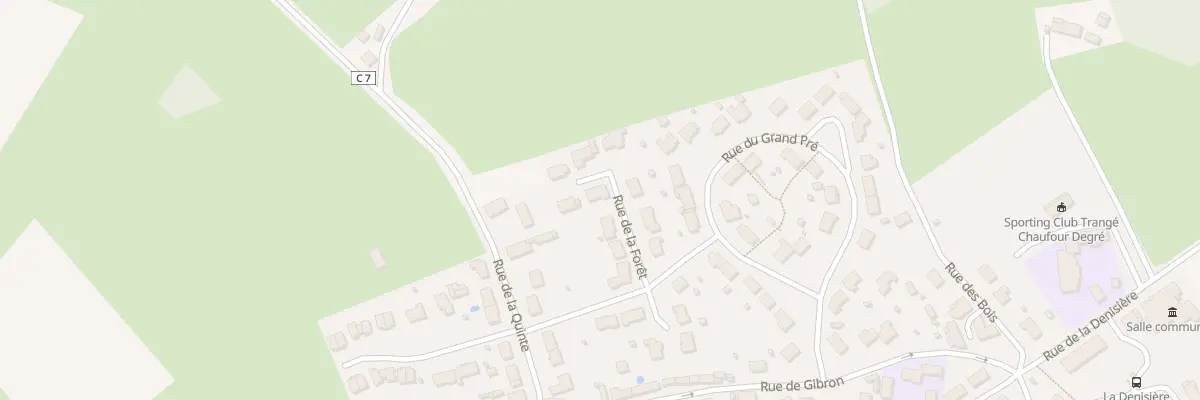 Plan du 9 Rue de la Forêt à Chaufour-Notre-Dame