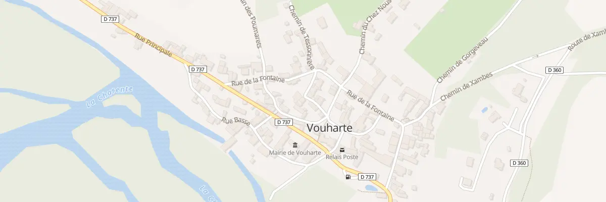 Plan du 70 Rue Gueule de Lion à Vouharte