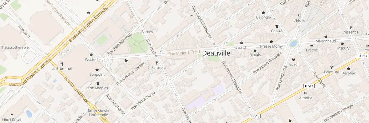 Plan du 112 Rue Victor Hugo à Deauville