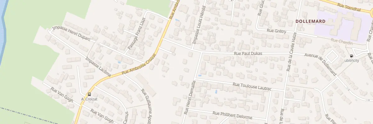 Plan du 55 Rue Henri Demaille au Havre