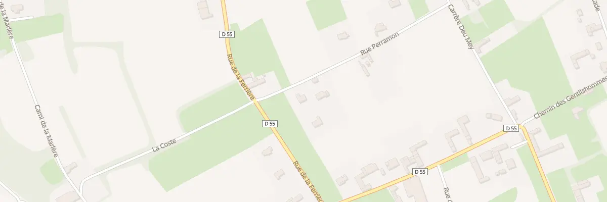 Plan du 2B Rue Perramon à Lafitole