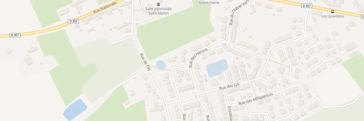 Plan du 12 Rue des Hérons à Chaufour-Notre-Dame