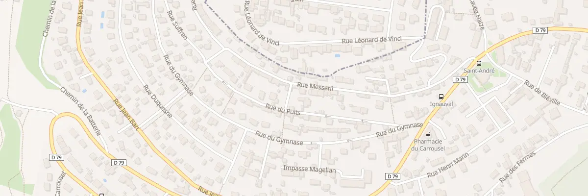 Plan du 20 Rue du Puits à Sainte-Adresse