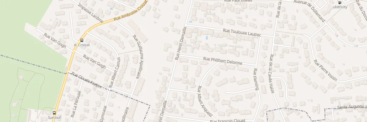 Plan du 36 Rue Henri Demaille au Havre