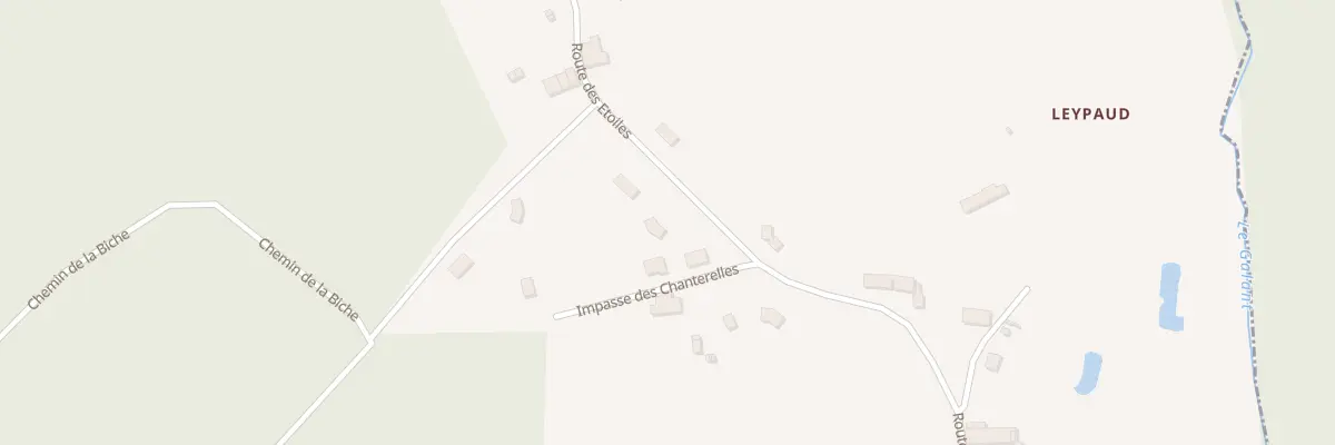 Plan du 2323 Rte des Etoiles à Villefranche-de-Lonchat