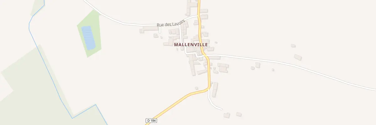 Plan du 5181 Mallenville à Fouqueure