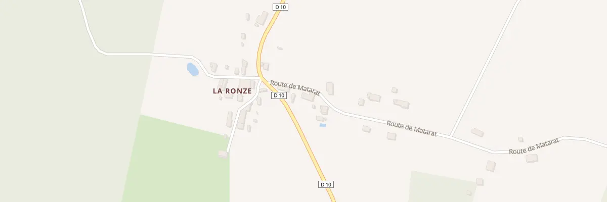 Plan du 72 La Ronze Est à La Roche-Chalais