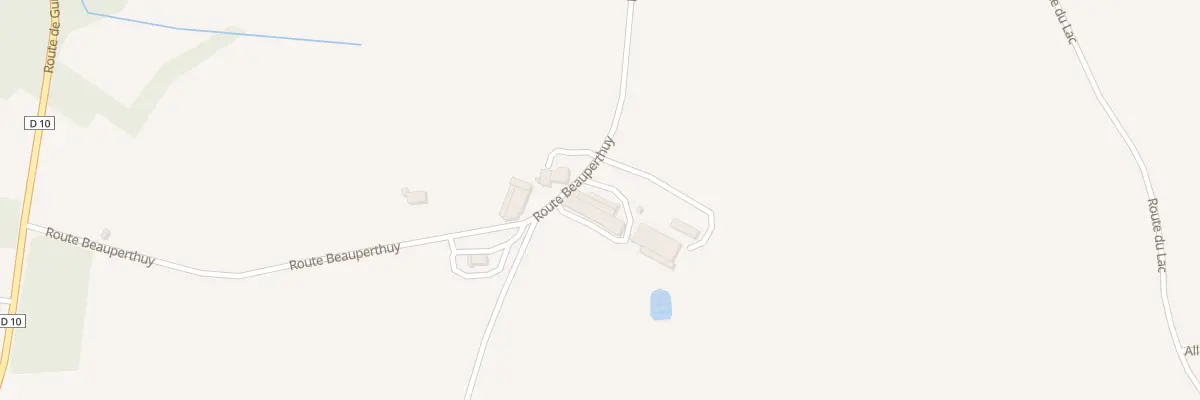 Plan du 500 Rte Beauperthuy à Montpeyroux