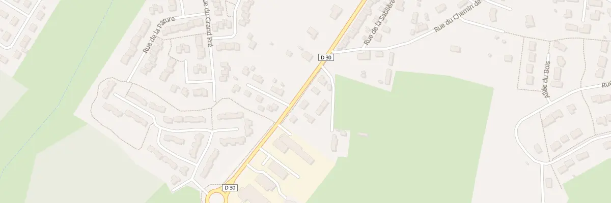 Plan du 93 Rte de Fresnay à Saint-Germain-du-Corbéis