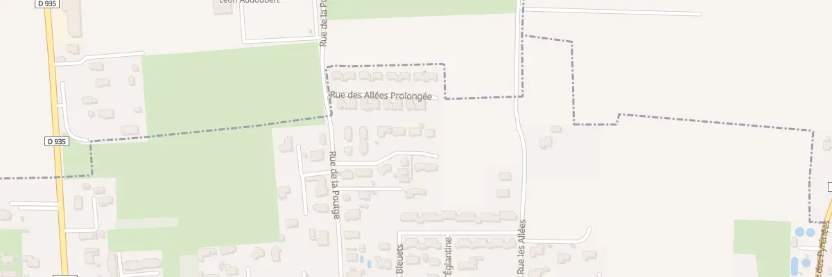Plan du 7 Rue Noël Bergero à Bazet