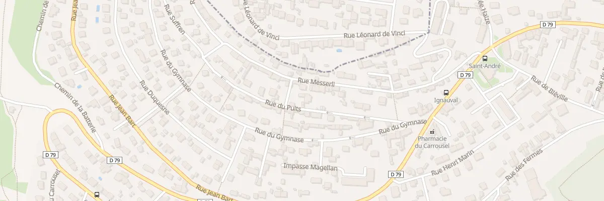 Plan du 18 Rue du Puits à Sainte-Adresse