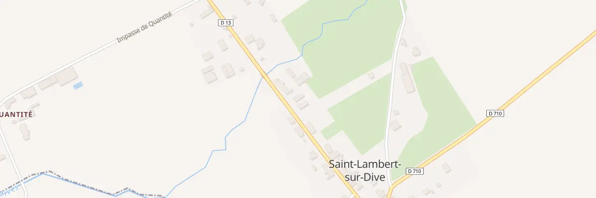 Plan du 52 Le Bourg à Saint-Lambert-sur-Dive