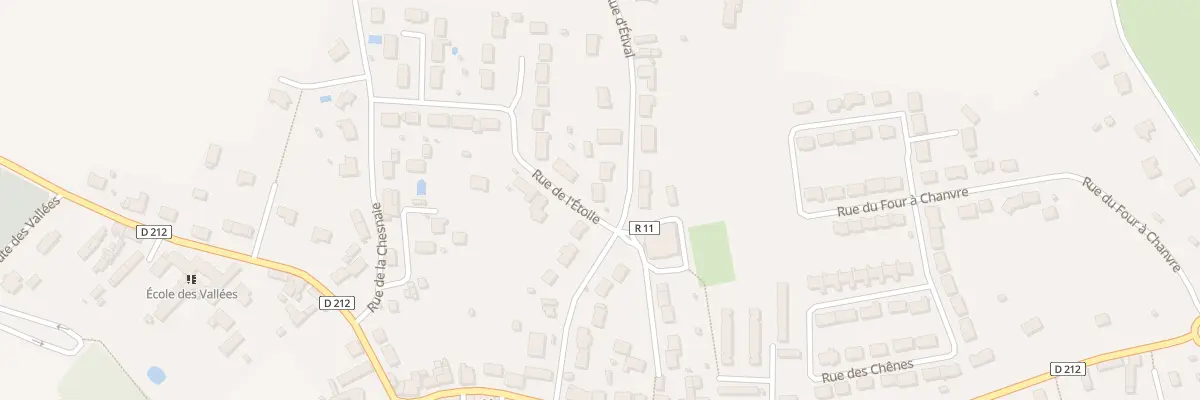 Plan du 2 Rue de L Etoile à Voivres-lès-le-Mans