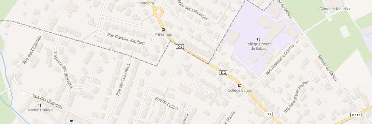 Plan du 199 Rue de Lancrel à Alençon