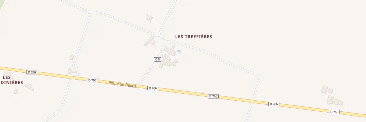 Plan du 116 Rte des Treffières à Noyant-Villages