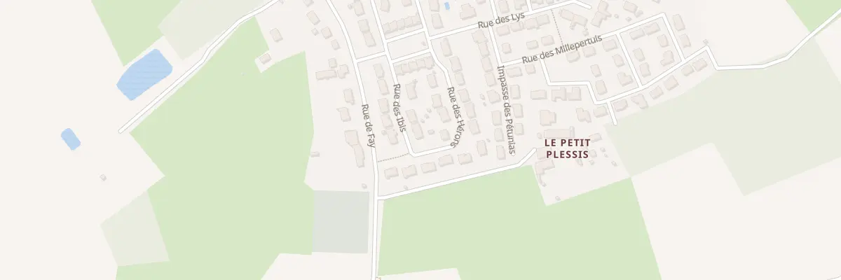 Plan du 10 Rue des Ibis à Chaufour-Notre-Dame