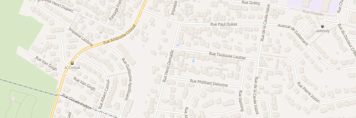 Plan du 46 Rue Henri Demaille au Havre