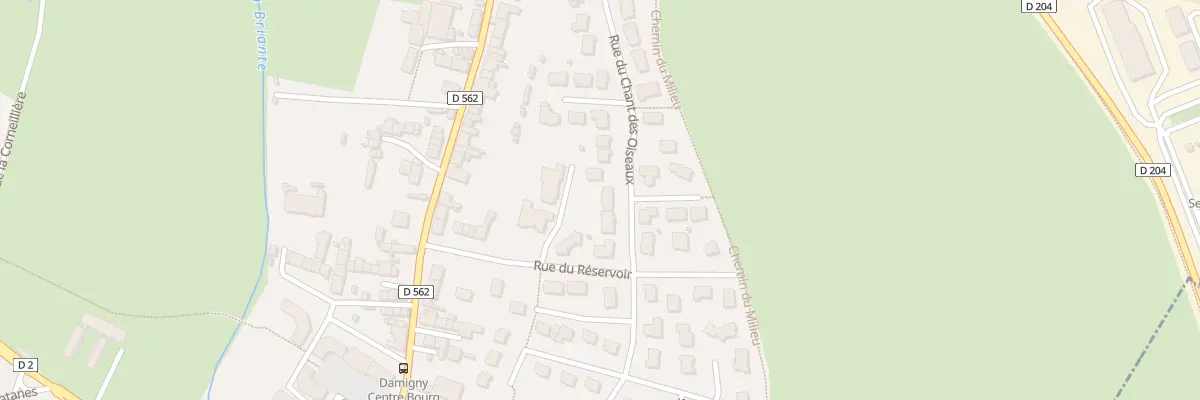 Plan du 39B Rue du Chant des Oiseaux à Damigny