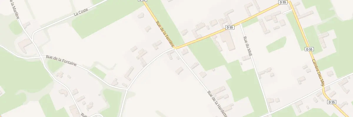 Plan du 11 Rue de la Hardette à Lafitole